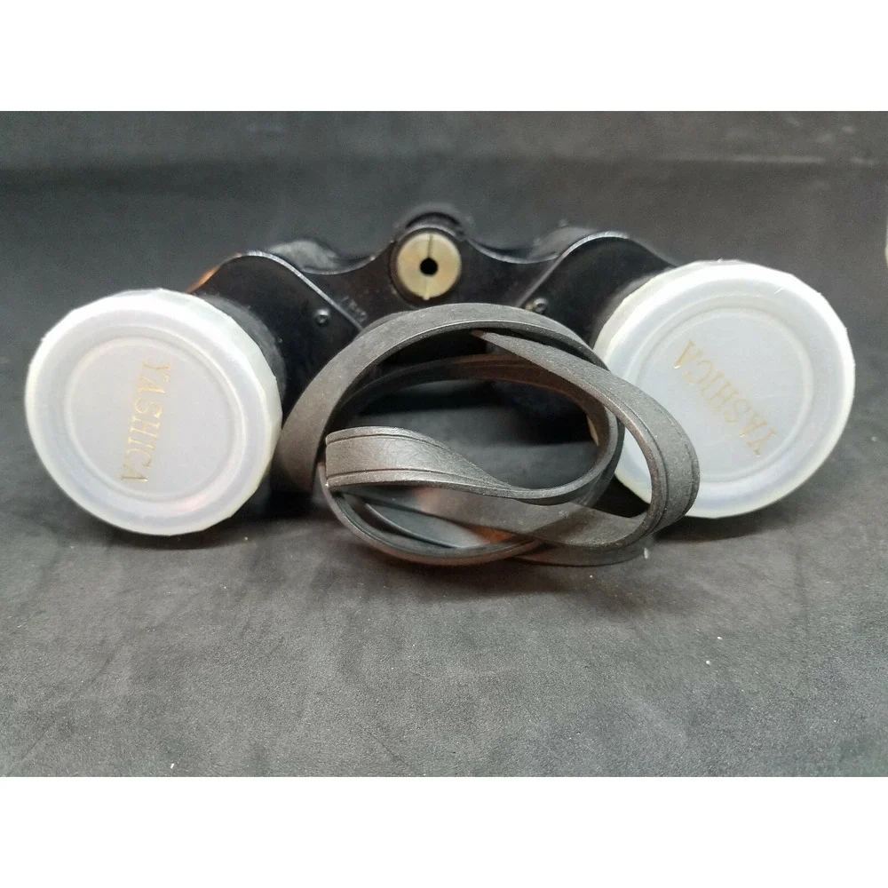 Yashica Field Glasses Binoculars & Case 7 X 35 Coated Optics No. 830113